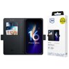 Etui 3MK Wallet Case do Apple iPhone 16 Czarny Etui z powerbankiem Nie