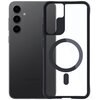 Etui 3MK Satin Armor MagCase do Samsung Galaxy S24 Przezroczysto-czarny