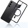 Etui 3MK Satin Armor MagCase do Samsung Galaxy S24 Przezroczysto-czarny Kompatybilność Samsung Galaxy S24