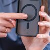 Etui 3MK Smoke MagCase do Apple iPhone 14 Pro Max Czarny transparentny Materiał Poliwęglan