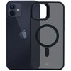 Etui 3MK Smoke MagCase do Apple iPhone 12/12 Pro Czarny transparentny