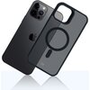 Etui 3MK Smoke MagCase do Apple iPhone 12 Pro Max Czarny transparentny Model telefonu iPhone 12 Pro Max