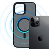 Etui 3MK Smoke MagCase do Apple iPhone 12 Pro Max Czarny transparentny Dominujący kolor Czarny transparentny