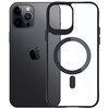 Etui 3MK Satin Armor MagCase do Apple iPhone 12 Pro Max Przezroczysto-czarny Seria telefonu iPhone