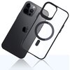Etui 3MK Satin Armor MagCase do Apple iPhone 12 Pro Max Przezroczysto-czarny Kompatybilność Apple iPhone 12 Pro Max