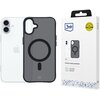 Etui 3MK Smoke MagCase do Apple iPhone 16 Plus Czarny transparentny Gwarancja 12 miesięcy