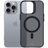 Etui 3MK Smoke MagCase do Apple iPhone 16 Pro Max Czarny transparentny
