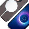 Etui 3MK Smoke MagCase do Apple iPhone 16 Pro Czarny transparentny Dominujący kolor Czarny transparentny