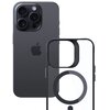Etui 3MK Satin Armor MagCase do Apple iPhone 14 Pro Max Przezroczysto-czarny Model telefonu iPhone 14 Pro Max