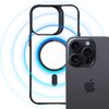 Etui 3MK Satin Armor MagCase do Apple iPhone 14 Pro Max Przezroczysto-czarny Typ Etui magnetyczne