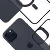 Etui 3MK Satin Armor MagCase do Apple iPhone 15 Przezroczysto-czarny Dominujący kolor Przezroczysto-czarny
