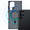 Etui 3MK Smoke MagCase do Samsung Galaxy S22 Ultra 5G Czarny transparentny Typ Etui magnetyczne