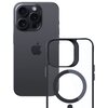 Etui 3MK Satin Armor MagCase do Apple Iphone 15 Pro Przezroczysto-czarny Model telefonu iPhone 15 Pro