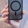 Etui 3MK Smoke MagCase do Apple iPhone 15 Plus Czarny transparentny Materiał Poliwęglan