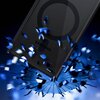 Etui 3MK Satin Armor MagCase do Samsung Galaxy S23 Ultra Przezroczysto-czarny Etui wodoszczelne Nie