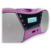 Radioodtwarzacz ELTRA CD-LILA2 BT Bluetooth Różowy Magnetofon Nie