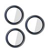 Szkło hartowane na obiektyw 3MK Hardy Lens Protection Pro do Apple iPhone 13 Pro/13 Pro Max Grafitowo-szary Model telefonu iPhone 13 Pro Max