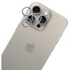 Szkło hartowane na obiektyw 3MK Hardy Lens Protection Pro do Apple iPhone 15 Pro Naturalny Marka telefonu Apple