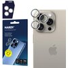 Szkło hartowane na obiektyw 3MK Hardy Lens Protection Pro do Apple iPhone 15 Pro Naturalny