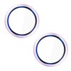 Szkło hartowane na obiektyw 3MK Hardy Lens Protection Pro do Apple iPhone 15/15 Plus Różowy Model telefonu iPhone 15 Plus
