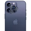 Szkło hartowane na obiektyw 3MK Hardy Lens Protection Pro do Apple iPhone 15 Pro Niebieski Cechy dodatkowe Chroni przed zarysowaniami i uszkodzeniem