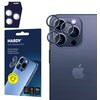 Szkło hartowane na obiektyw 3MK Hardy Lens Protection Pro do Apple iPhone 15 Pro Niebieski