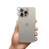 Szkło hartowane na obiektyw 3MK Hardy Lens Protection Pro do Apple iPhone 15 Pro Max Naturalny Cechy dodatkowe Łatwy montaż