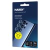Szkło hartowane na obiektyw 3MK Hardy Lens Protection Pro do Samsung Galaxy S24 Ultra Szary Cechy dodatkowe Oleofobowa powłoka