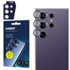 Szkło hartowane na obiektyw 3MK Hardy Lens Protection Pro do Samsung Galaxy S24 Ultra Fioletowy