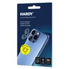 Szkło hartowane na obiektyw 3MK Hardy Lens Protection Pro do Apple iPhone 14 Pro/14 Pro Max Grafitowy Cechy dodatkowe Chroni przed zarysowaniami i uszkodzeniem