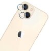 Szkło hartowane na obiektyw 3MK Hardy Lens Protection Pro do Apple iPhone 15/15 Plus Żółty Seria telefonu iPhone