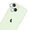Szkło hartowane na obiektyw 3MK Hardy Lens Protection Pro do Apple iPhone 15/15 Plus Zielony Cechy dodatkowe Chroni przed zarysowaniami i uszkodzeniem