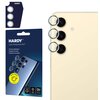 Szkło hartowane na obiektyw 3MK Hardy Lens Protection Pro do Samsung Galaxy S24+ Żółty