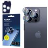 Szkło hartowane na obiektyw 3MK Hardy Lens Protection Pro do Apple iPhone 15 Pro Max Wielokolorowy