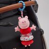 Zawieszka do wózka TM TOYS Świnka Peppa z grzechotką 07425 Grzechotka Tak