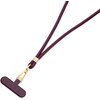 Smycz do telefonu 3MK EasyClip Elite Bordowy Dedykowany model Uniwersalny