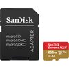 Karta pamięci SANDISK Extreme Plus microSDXC 256GB + Adapter Klasa prędkości V30