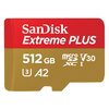 Karta pamięci SANDISK Extreme Plus microSDXC 512GB + Adapter Klasa prędkości Klasa 10