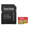 Karta pamięci SANDISK Extreme Plus microSDXC 512GB + Adapter Klasa prędkości V30