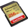 Karta pamięci SANDISK Extreme Plus SDXC 256GB Klasa prędkości UHS-I / U3