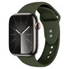 Pasek CRONG Liquid do Apple Watch (38/40/41/42mm) Zielony Materiał Silikon