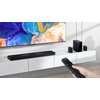 Soundbar TCL Q85HE Czarny 7.1.4-kanałowy, Bezprzewodowy Subwoofer, Wi-Fi, BT, AirPlay2, HDMI eARC, Dolby Atmos, DTS:X Głębokość jednostki centralnej [mm] 124