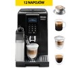 Ekspres DELONGHI Dinamica ECAM 353.75.B + Pojemnik na kakao DELONGHI DLSC061 + Zestaw syropów do kawy MONIN Mini Set 3 x 50 ml Ciśnienie [bar] 15