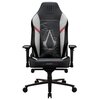 Fotel SUBSONIC Iconic SA5626-1 Assassin's Creed Czarno-Biały Materiał obicia Skóra syntetyczna