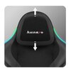 Fotel HUZARO Force 4.6 RGB Czarny Poduszka lędźwiowa Tak