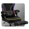 Fotel HUZARO Force 4.6 RGB Czarny Podnóżek Tak