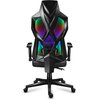 Fotel HUZARO Combat 6.2 RGB Czarny Zagłówek Tak