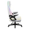 Fotel HUZARO Force 4.6 RGB Biały Zagłówek Tak