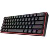 Klawiatura REDRAGON Fizz Pro K616-RGB Układ klawiszy Standardowy
