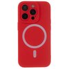 Etui TECTO SHIELD Silicon Soft Mag do Apple iPhone 15 Pro Max Czerwony